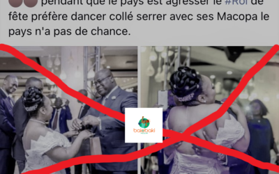 Les photos montrant Félix Tshisekedi prenant part à une fête de mariage en Suisse sortent de leur contexte