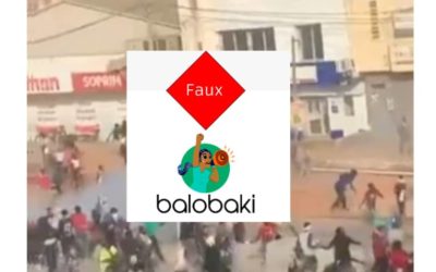 Une vidéo prétendant montrer un soulèvement de la population en RDC provient du Sénégal