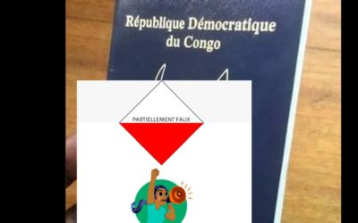 « Le prix du passeport sera revu nettement à la baisse », avait déclaré Félix Tshisekedi sans préciser le prix