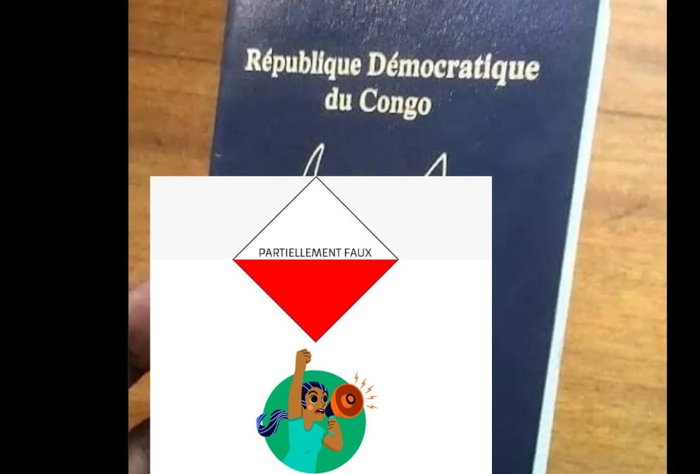 « Le prix du passeport sera revu nettement à la baisse », avait déclaré Félix Tshisekedi sans préciser le prix