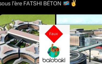 Cette image ne montre pas la maquette d’une prétendue prison de Menkao, mais plutôt du projet Kitoko