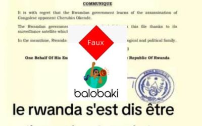 Faux, le Rwanda ne participe pas à l’enquête sur l&rsquo;assassinat d&rsquo;un opposant congolais