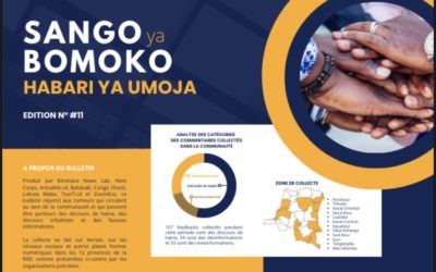 Cohésion nationale : le multilinguisme en RDC et le discours de haine ( Analyse du bulletin sango ya bomoko )