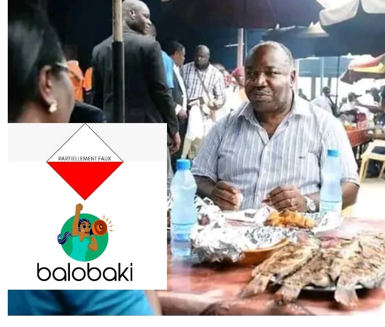 Cette photo d’Ali Bongo a été vue en ligne depuis 2016