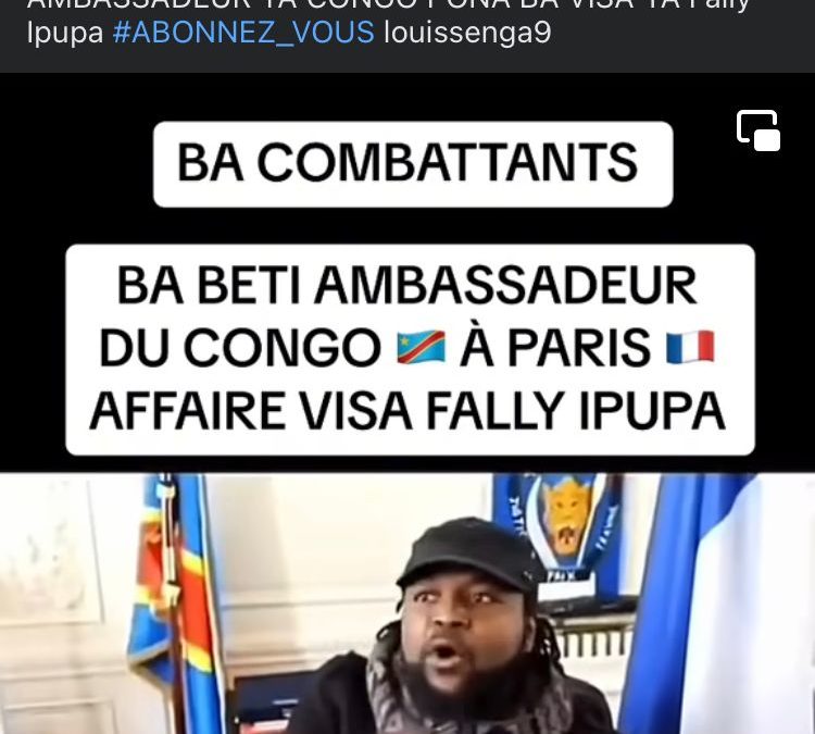 Cette vidéo de l’attaque de l’ambassadeur de la RDC en France date de 2015 et n’a rien à voir avec Fally Ipupa