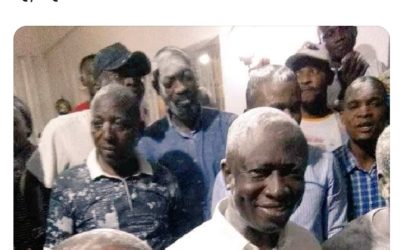 Une photo montrant Augustin Kabuya saupoudré avec ses proches est décontextualisée