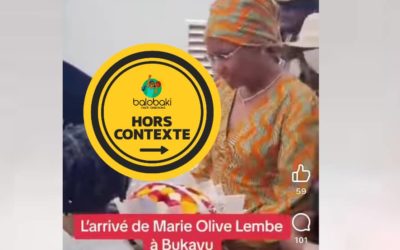 La vidéo montrant l’arrivée de l’ex-première dame de la RDC à Bukavu n’est pas récente, elle date de mars 2024