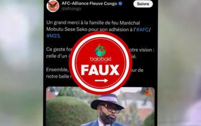 Un fils Mobutu a-t-il rejoint la rébellion de l’AFC/M23 ? La famille de l’ancien chef de l’Etat congolais dément fermement 
