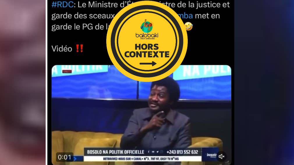 Capture d’écran faite par Balobaki Check le 22 mai 2025 à 14h30