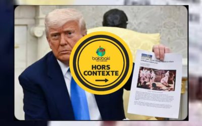 Une photo montrant la situation dans l’est de la RDC présentée par Donald Trump comme preuve d’un génocide contre les Blancs en Afrique du Sud