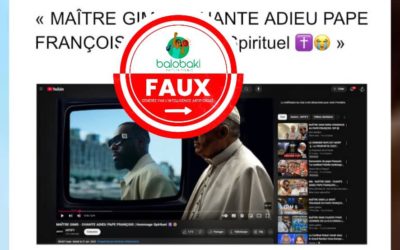 L’hommage de Gims au défunt pape François, est l’œuvre d’une intelligence artificielle 