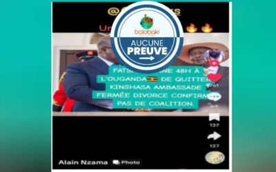 Il n’y a aucune preuve qui atteste que Kinshasa a donné un ultimatum à l’ambassadeur ougandais de quitter le sol congolais