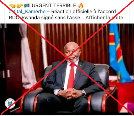 Capture d’écran prise par Balobaki Check le jeudi 10 juillet 2024
