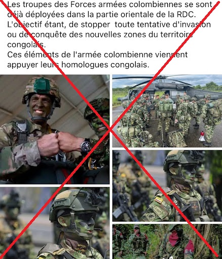 Capture d’écran de la publication que nous vérifions. Capture faite par Balobaki Check le 16 juillet 2025