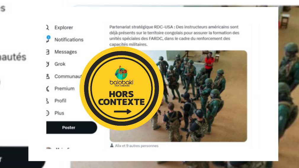 Capture d’écran de la publication que nous vérifions. Prise par Balobaki check, le 03 août 2025 ©️X 