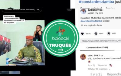 La vidéo qui prétend montrer le Président burkinabé critiquant la justice congolaise après la condamnation de Constant Mutamba, ex-ministre de la Justice, est manipulée