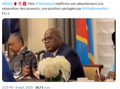 Capture d'écran de la séquence vidéo publiée par France 24 sur Youtube