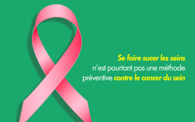 Scientifiquement, se faire sucer les seins n’est pas une méthode préventive contre le cancer du sein