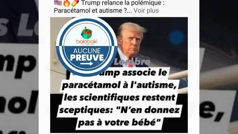 Nous n’avons trouvé aucune étude sérieuse identifiant la prise du paracétamol pendant la grossesse comme cause d’autisme chez l’enfant
