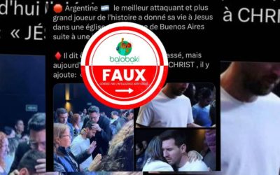 Des images virales de Lionel Messi en prière sont en réalité générées par l’intelligence artificielle