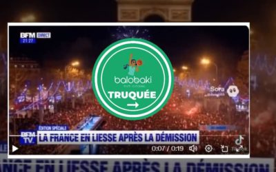 La vidéo montrant une journaliste de BFM TV annonçant la démission d’Emmanuel Macron est un deepfake 