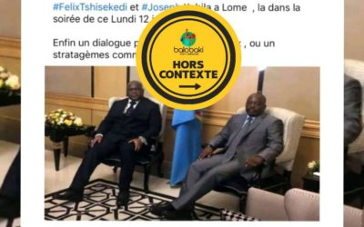 Une ancienne photo ressurgit et prétend montrer une récente rencontre entre Félix Tshisekedi et Joseph Kabila 