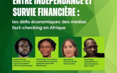 [Réflexion] Entre indépendance et survie financière: les défis économiques des initiatives de fact-checking en Afrique