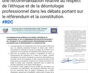 Le CSAC appelle les médias à garantir une information équilibrée et fondée sur « les faits »