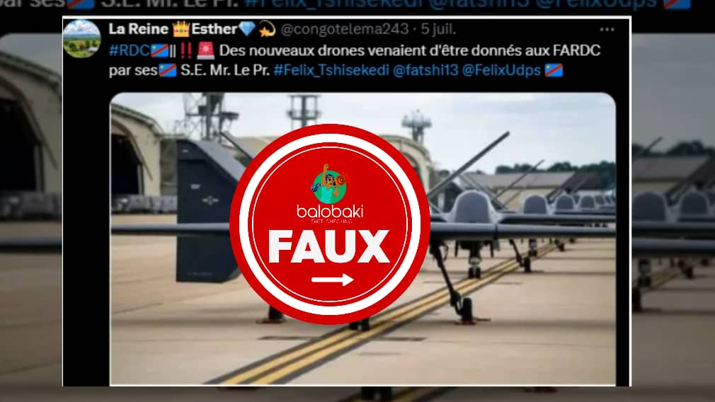 DRONES FAKES FARDC