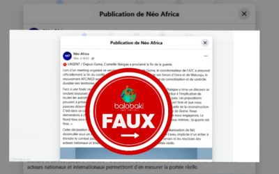 Corneille Nangaa, l’un des responsables de l’AFC/M23, n’a pas annoncé la fin de la guerre dans l’est de la RDC
