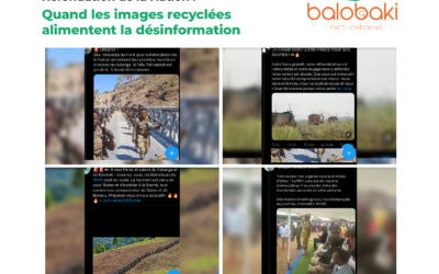 De l’AFC-M23 au Front pour la refondation de la nation: quand les images recyclées alimentent la désinformation