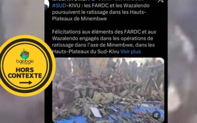 Cette vidéo prétendant montrer l’arrestation des rebelles de l’AFC-M23 et des soldats rwandais  par les forces armées de la RDC, provient en réalité d’Éthiopie