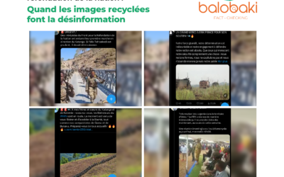 De l’AFC-M23 au Front pour la refondation de la nation: quand les images recyclées font la désinformation